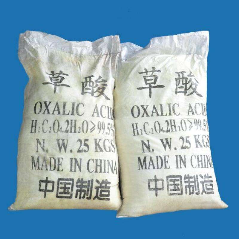 草酸样品中的无机阴离子色谱图